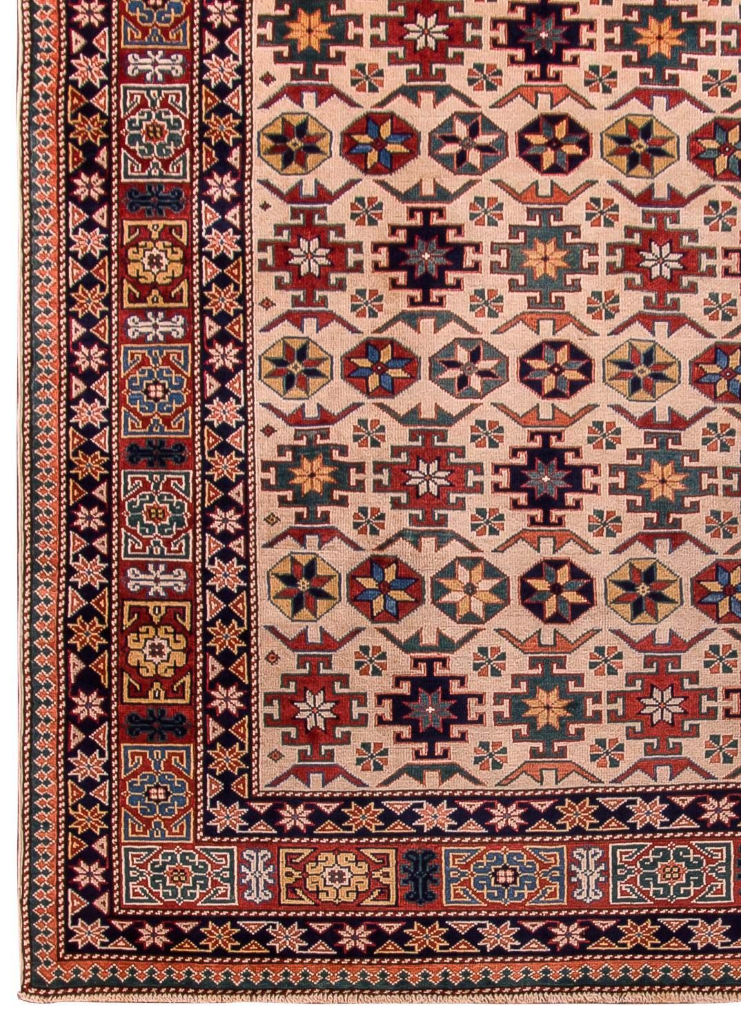 Orientteppich Handgeknüpft 146 cm x 207 cm Schurwolle – Ansicht 3