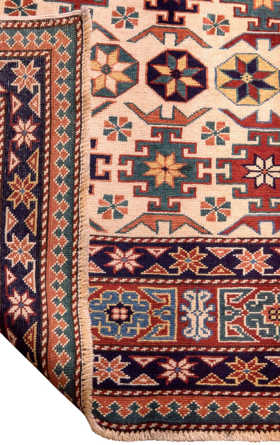 Orientteppich Handgeknüpft 146 cm x 207 cm Schurwolle – Ansicht 4