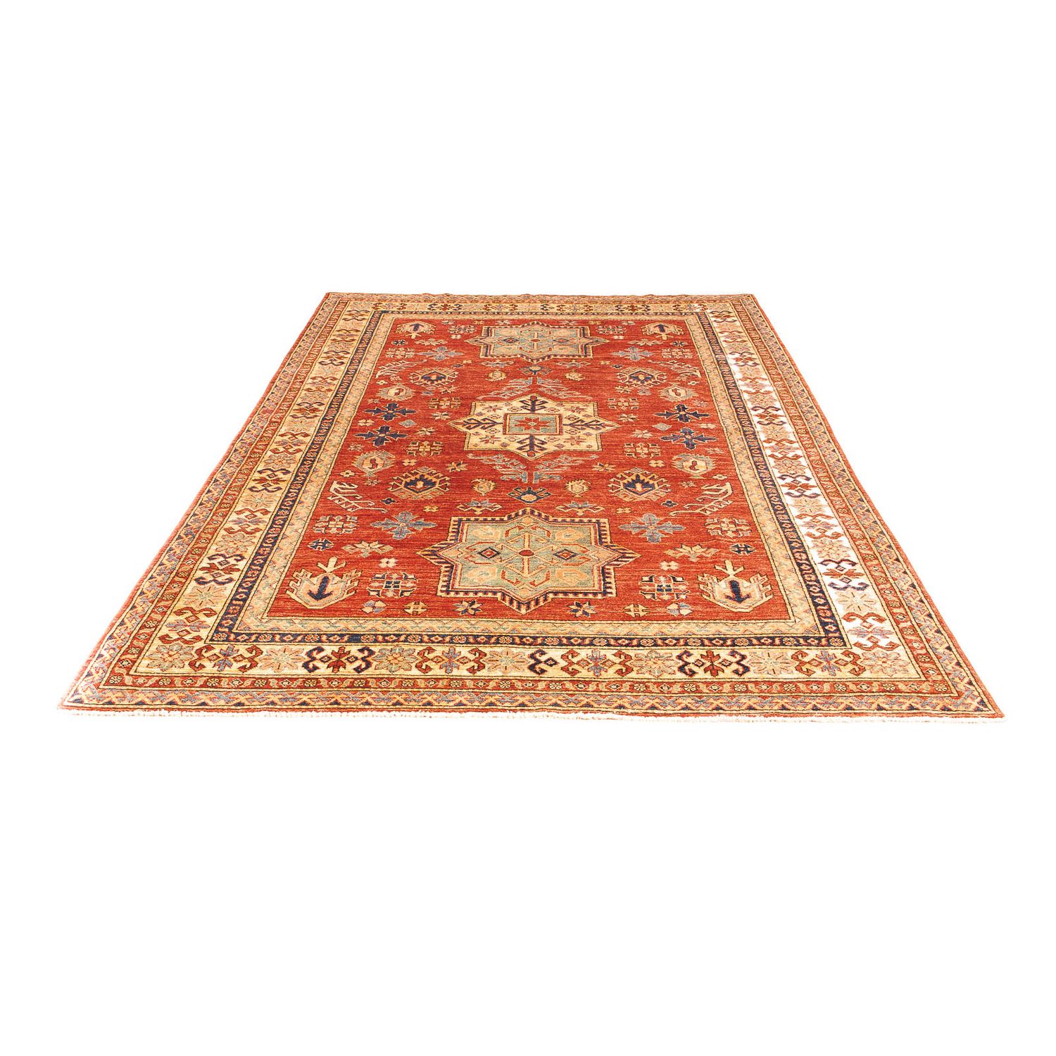 Orientteppich Handgeknüpft 187 cm x 252 cm Schurwolle – Ansicht 5