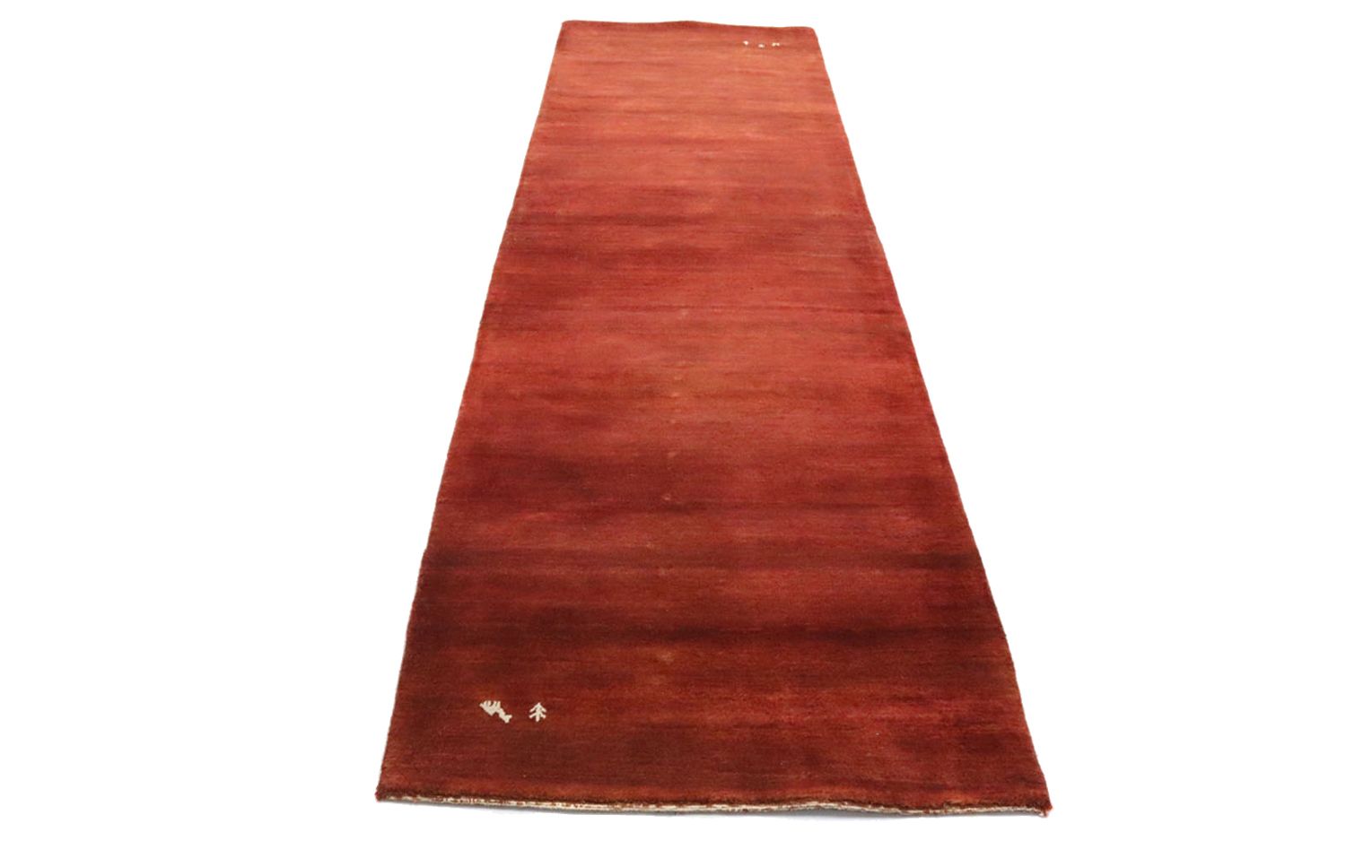 Moderner Teppich Handgeknüpft 81 cm x 280 cm Schurwolle, Seide – Ansicht 5