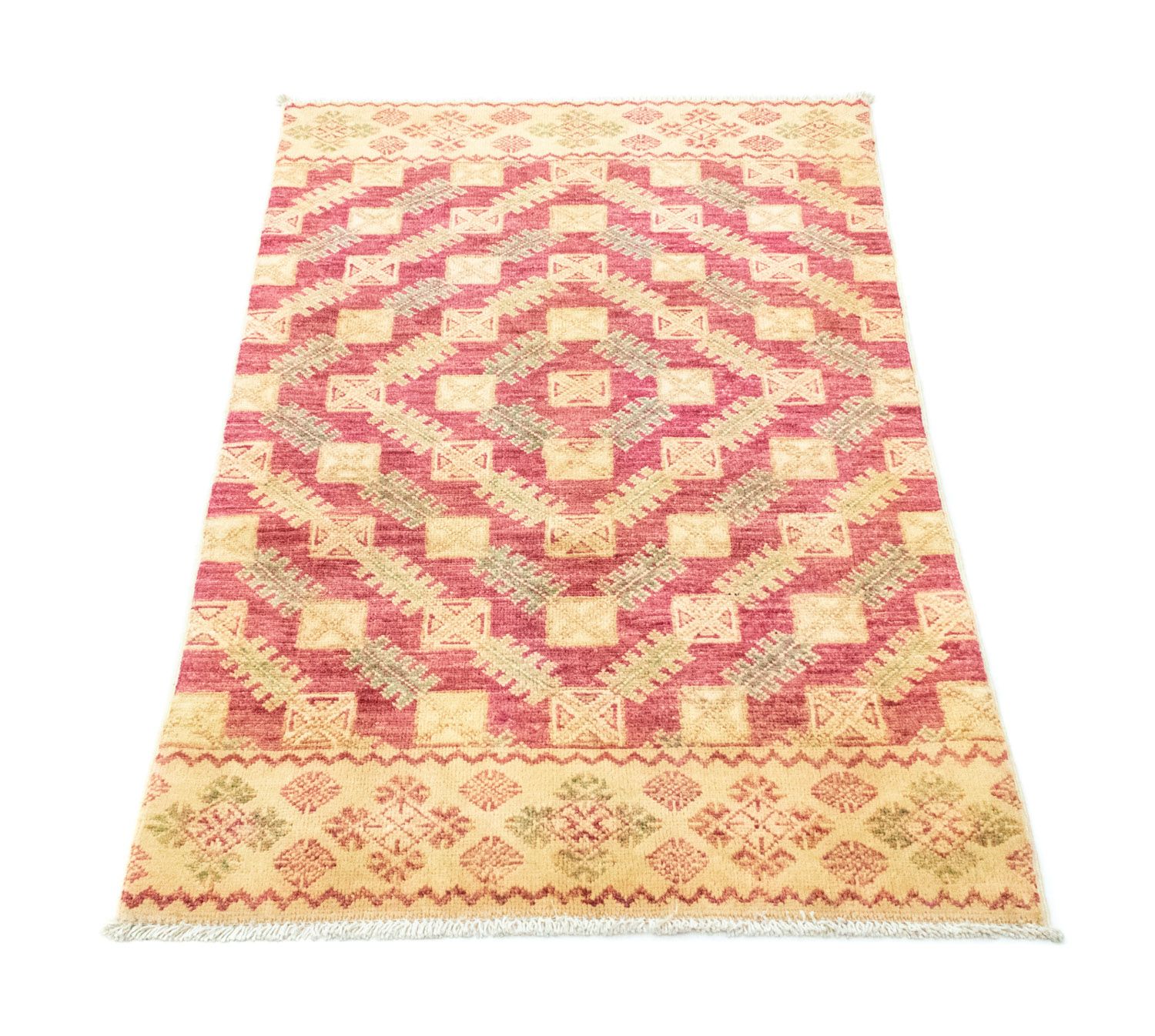 Ziegler Teppich Handgeknüpft 75 cm x 123 cm Schurwolle – Ansicht 5