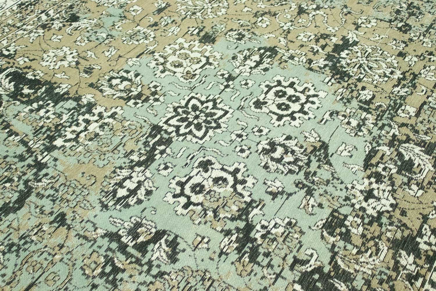 Moderner Teppich Handgetuftet 80 cm x 300 cm Viskose – Ansicht 2