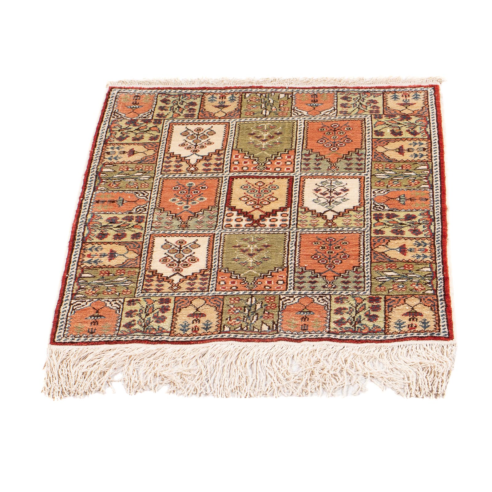 Orientteppich Handgeknüpft 45 cm x 59 cm Seide – Ansicht 5