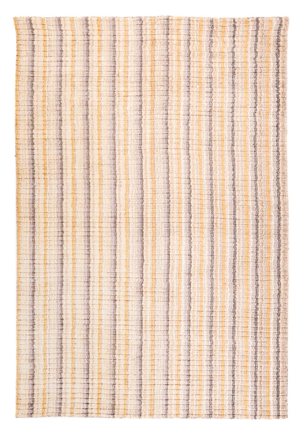 Moderner Teppich Handgewebt 121 cm x 184 cm Viskose – Ansicht 1