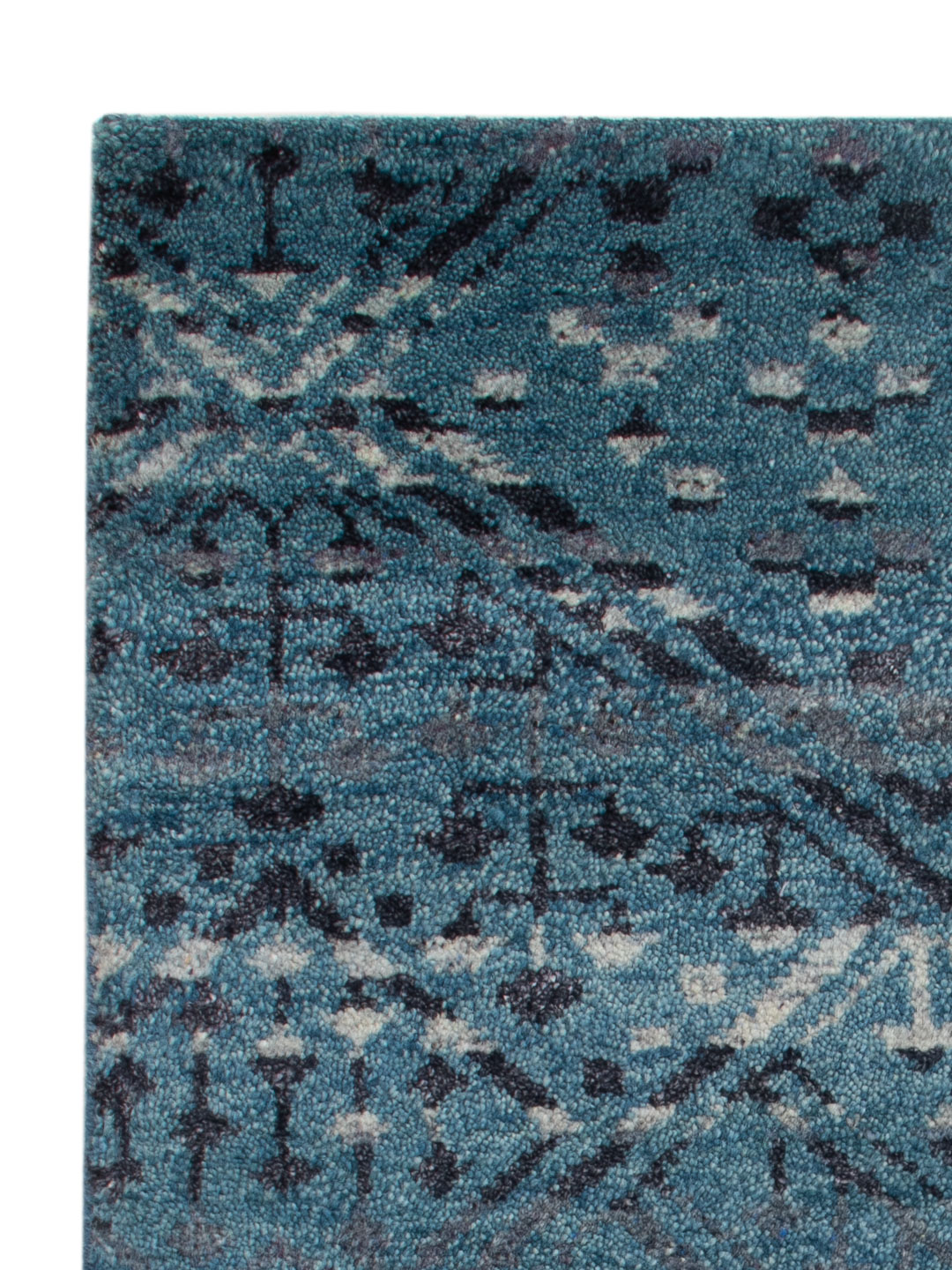 Gabbeh Teppich Handgeknüpft 60 cm x 90 cm Schurwolle – Ansicht 3