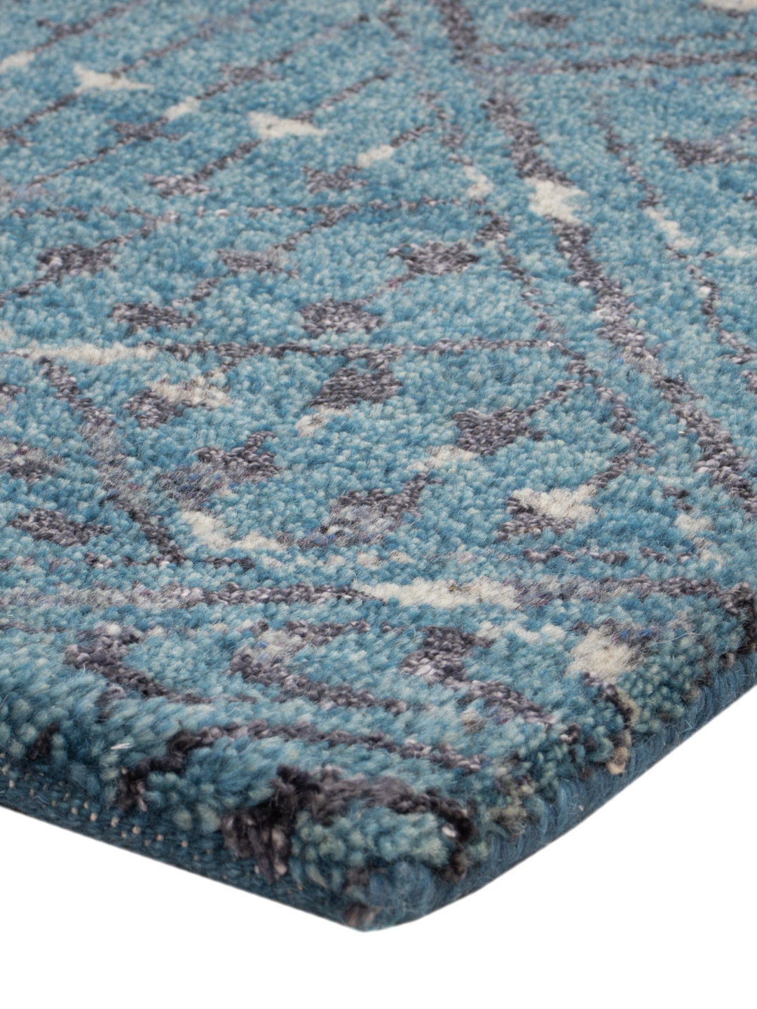 Gabbeh Teppich Handgeknüpft 60 cm x 90 cm Schurwolle – Ansicht 4
