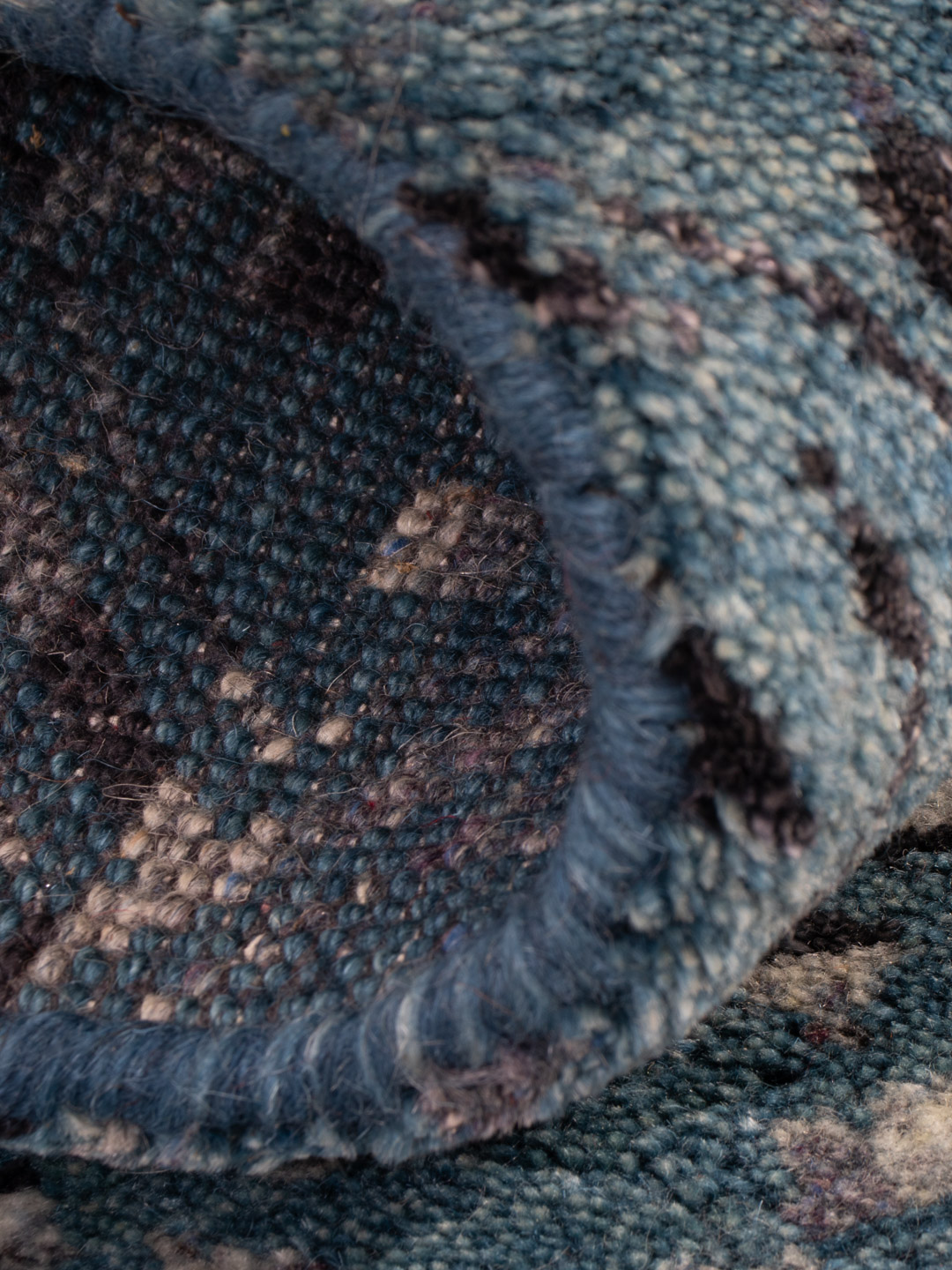 Gabbeh Teppich Handgeknüpft 60 cm x 90 cm Schurwolle – Ansicht 5