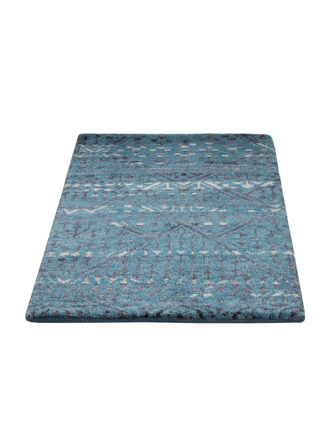 Gabbeh Teppich Handgeknüpft 60 cm x 90 cm Schurwolle – Ansicht 6