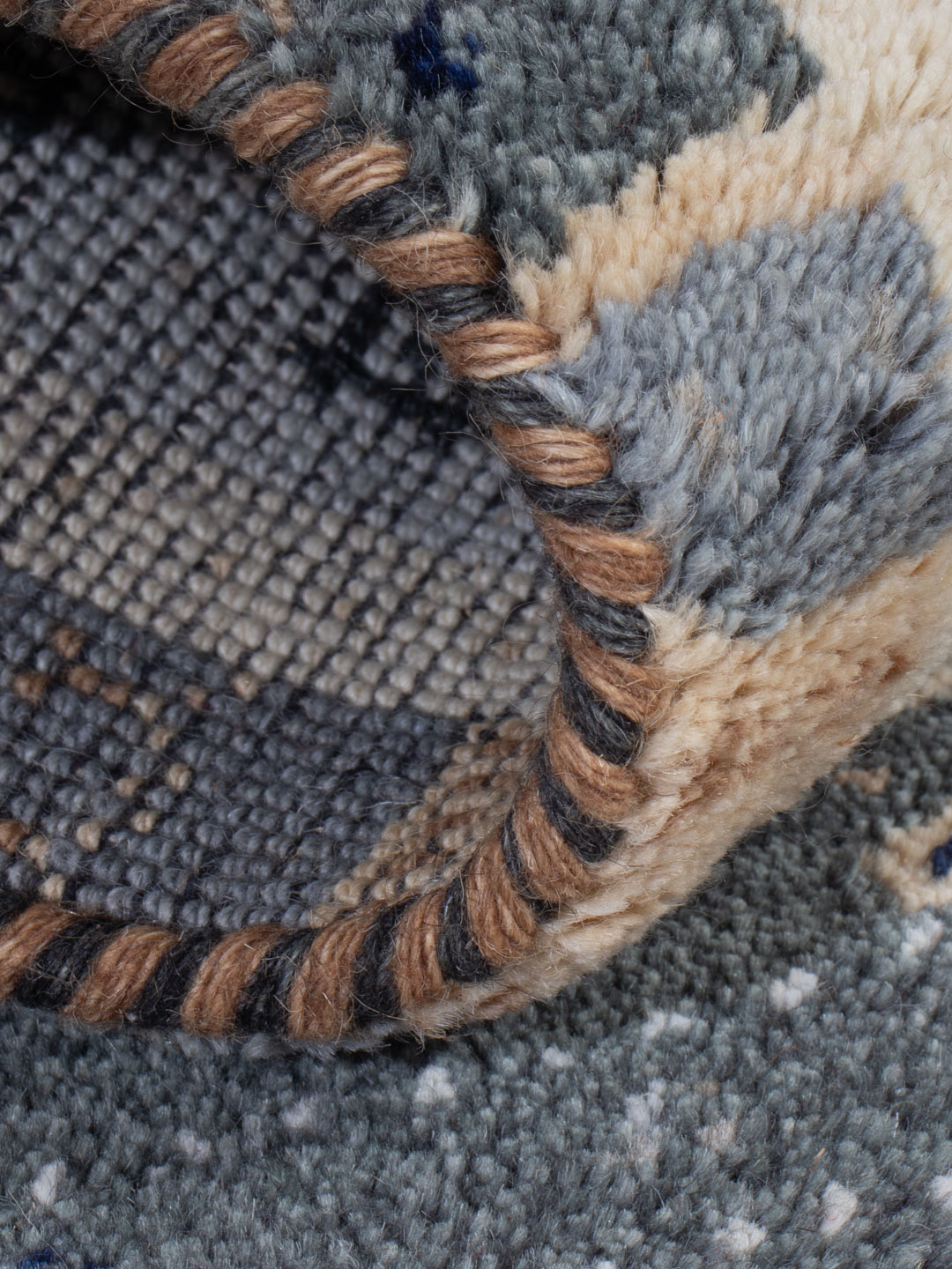 Gabbeh Teppich Handgeknüpft 60 cm x 90 cm Schurwolle – Ansicht 5