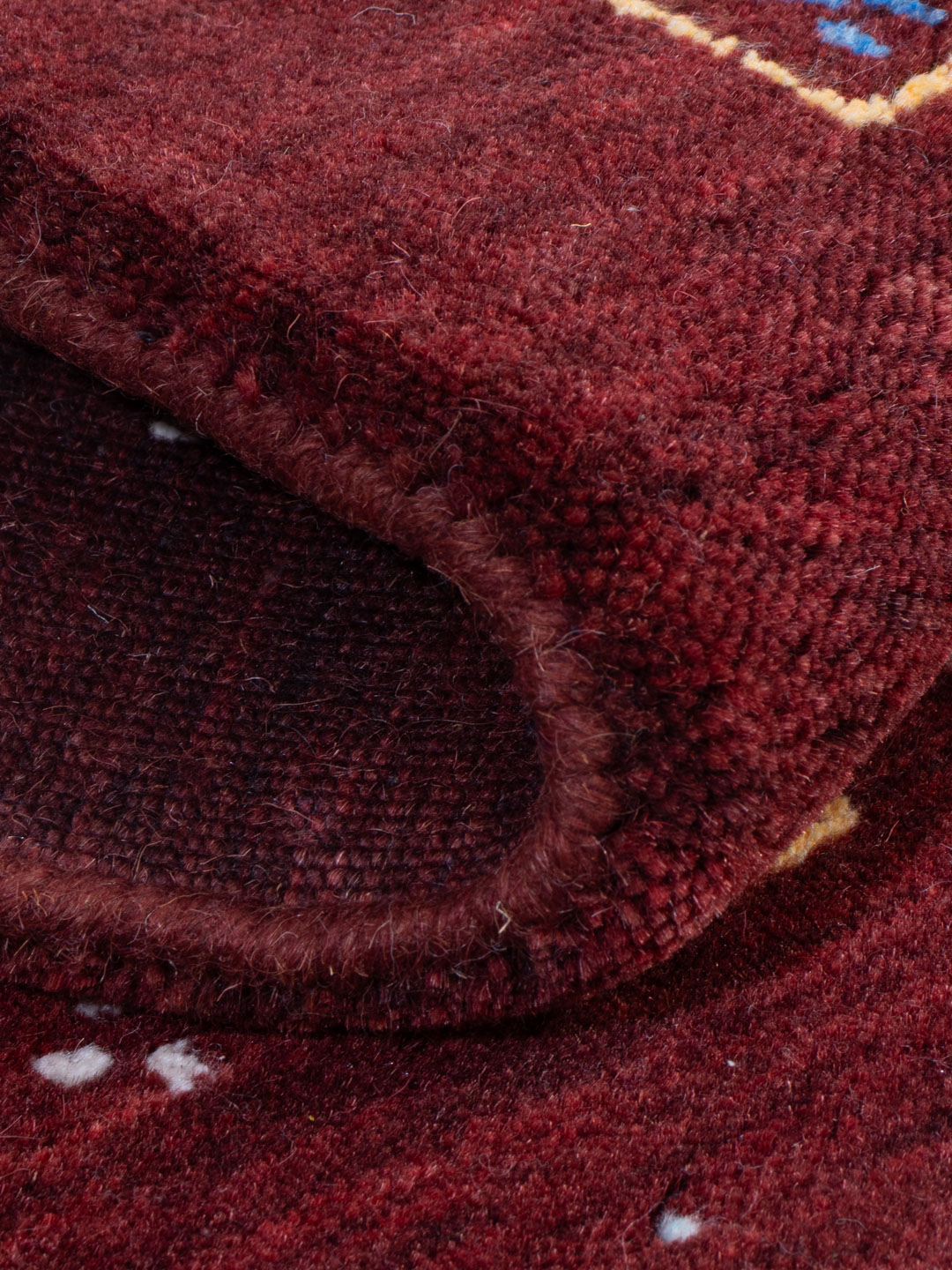 Moderner Teppich Handgewebt 60 cm x 90 cm Schurwolle – Ansicht 5