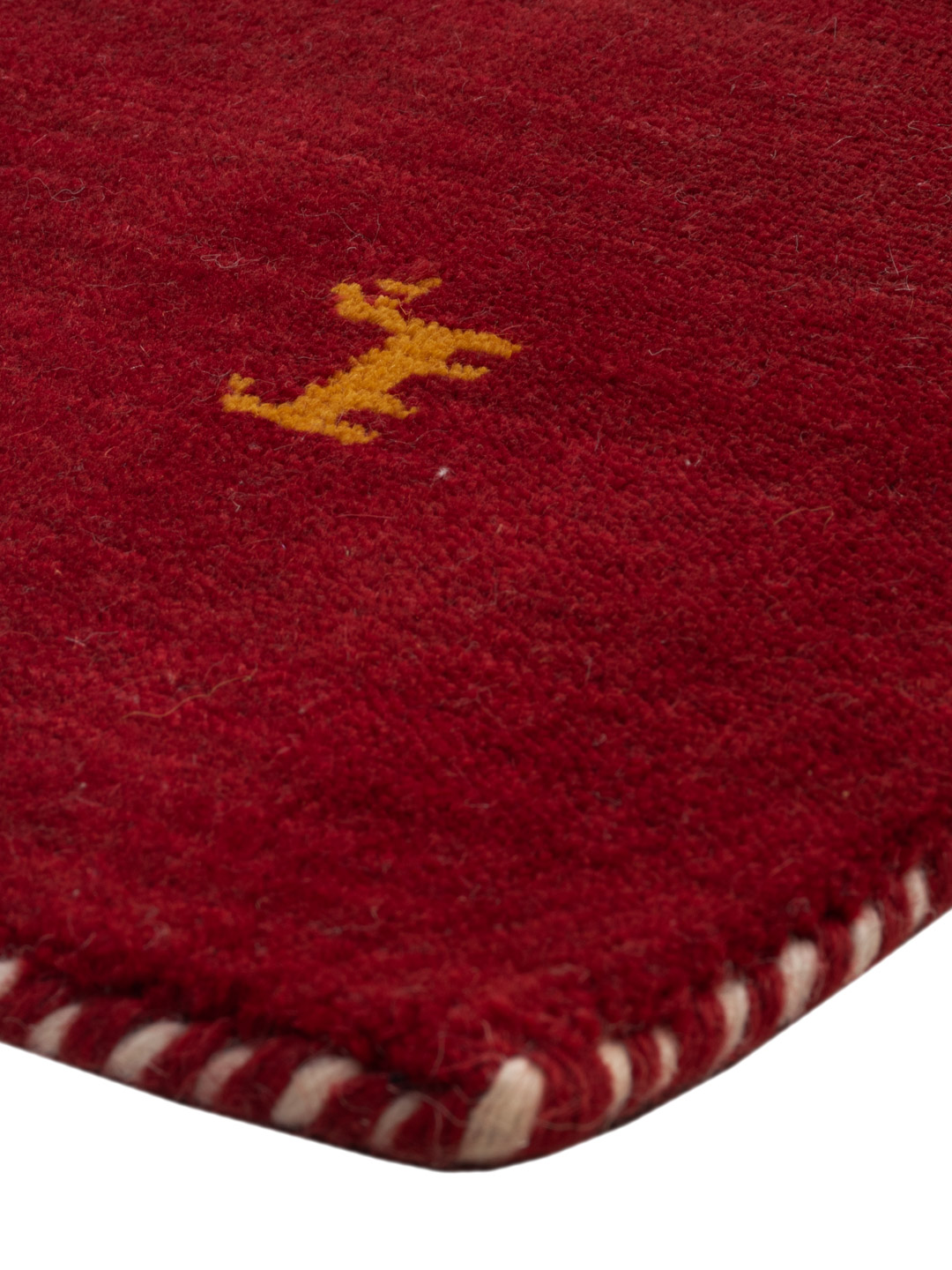 Moderner Teppich Handgewebt 60 cm x 90 cm Schurwolle – Ansicht 4